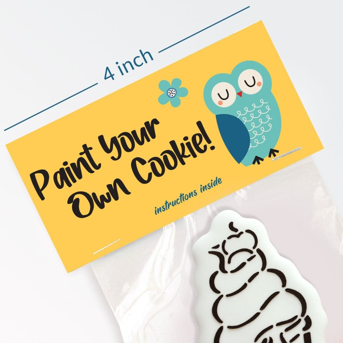 Printed Cookie Bag Toppers with PYO Instructions - Cute and Easy! — The ...