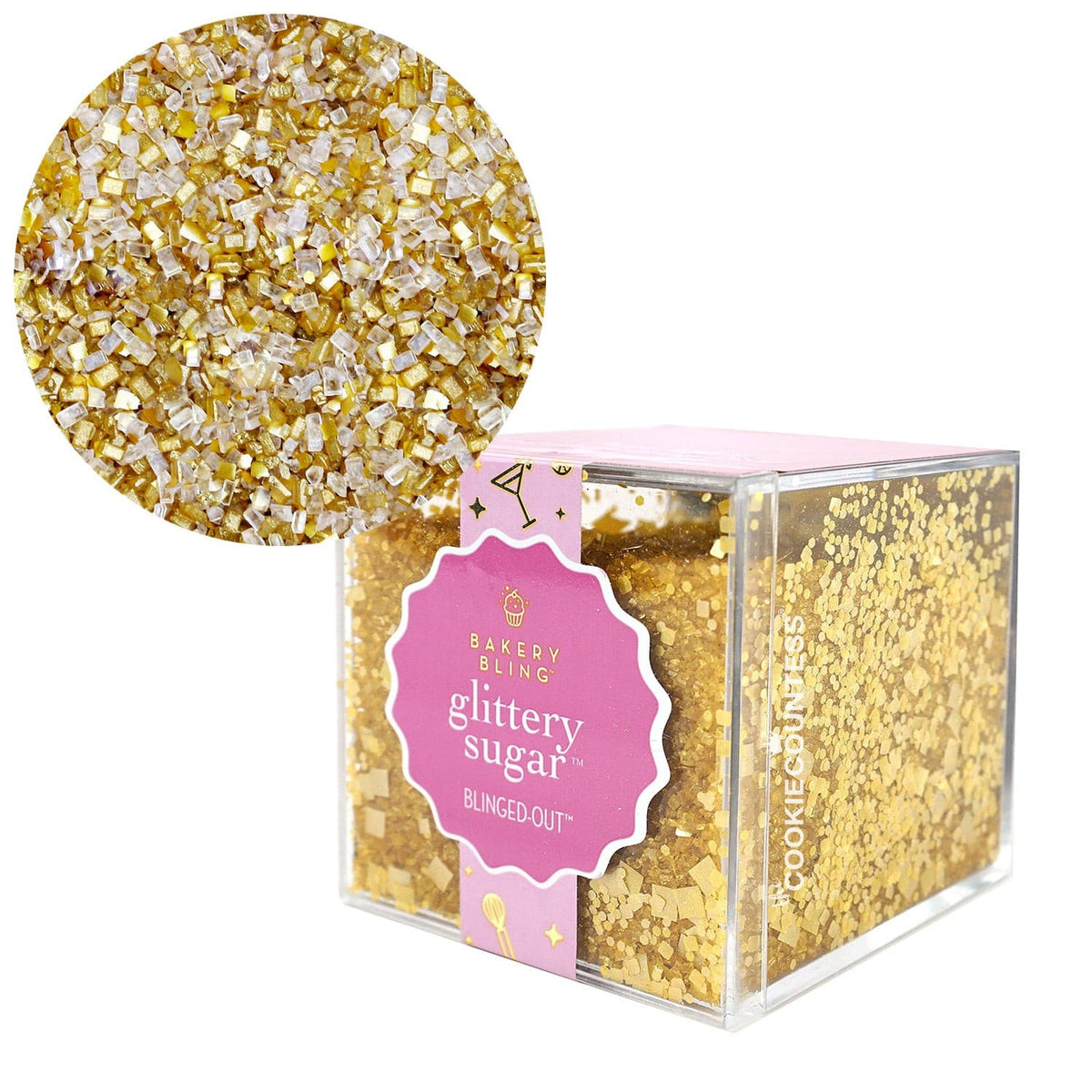 Gold Edible Glitter  Bakers Choice - Premium Kosher Baking