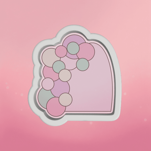 Balloon Arch Cookie Cutter - The Cookie Countess