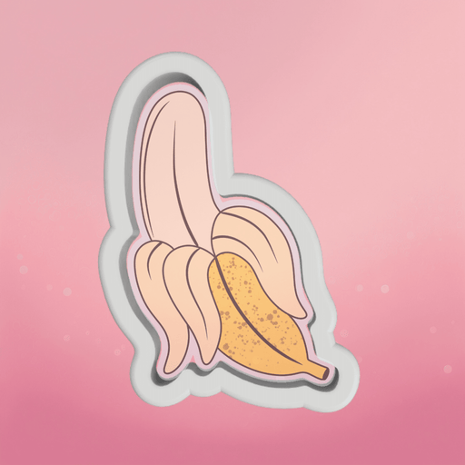 Banana Cookie Cutter - The Cookie Countess