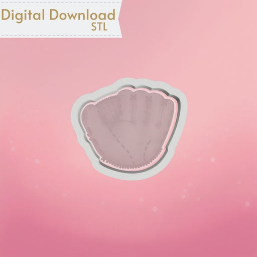 Baseball Glove Cookie Cutter STL - The Cookie Countess