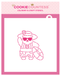 Beachy Bear PYO Stencil - The Cookie Countess