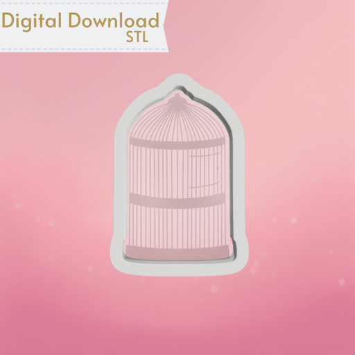Bird Cage Cookie Cutter STL - The Cookie Countess