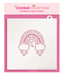 Boho Rainbow PYO Stencil - The Cookie Countess