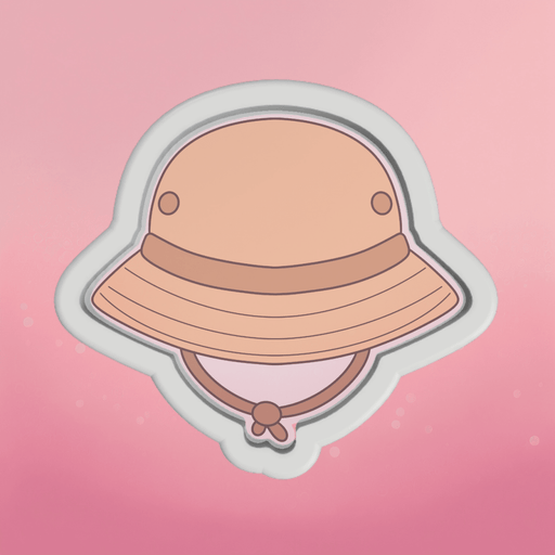 Bucket Hat Cookie Cutter - The Cookie Countess