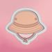 Bucket Hat Cookie Cutter - The Cookie Countess