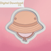 Bucket Hat Cookie Cutter STL - The Cookie Countess