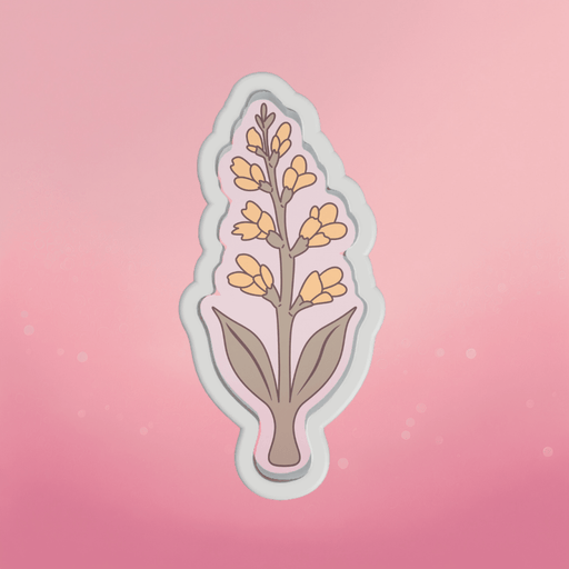 Budding Flowers Cookie Cutter - The Cookie Countess