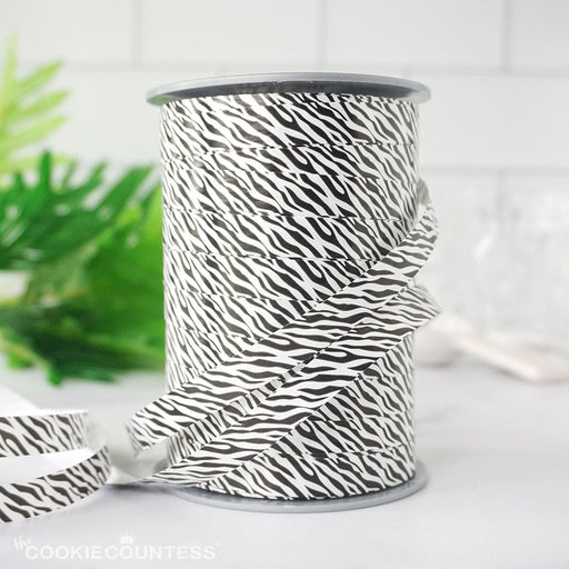 C. E. Pattberg Packaging Curling Ribbon: Safari Zebra