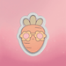Carrot with Sunglasses Cookie Cutter - The Cookie Countess