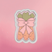 Carrots with Bow Cookie Cutter - The Cookie Countess