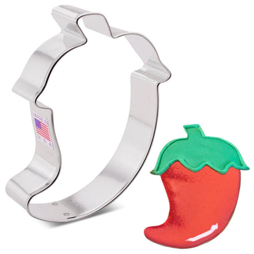 Chili Pepper Cookie Cutter - The Cookie Countess