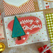 Christmas Crisscross and Dots Cookie Backer - Food Safe, Double Sided 3.75" x 5" - The Cookie Countess