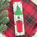 Christmas Greenery and Bows Cookie Backer - Food Safe, Double Sided 2" x 7.5" - The Cookie Countess