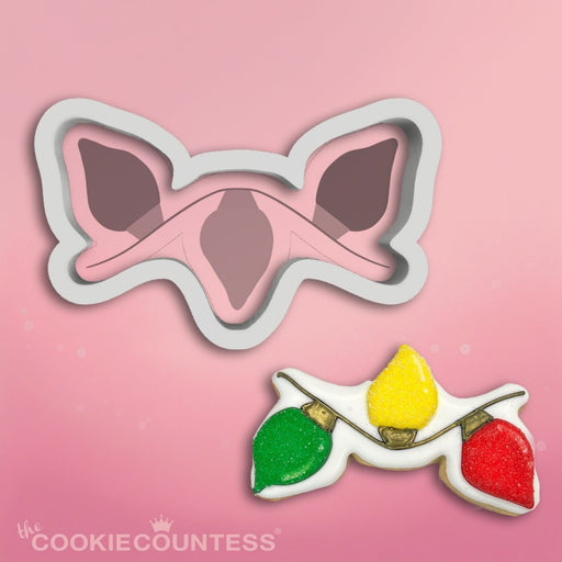 Christmas Lights Cookie Cutter STL File - The Cookie Countess