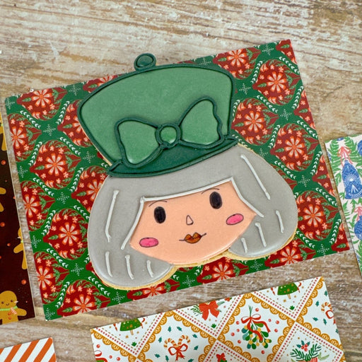 Christmas Ornaments and Pattern Cookie Backers - Food Safe, Double Sided 3.75" x 5" - The Cookie Countess