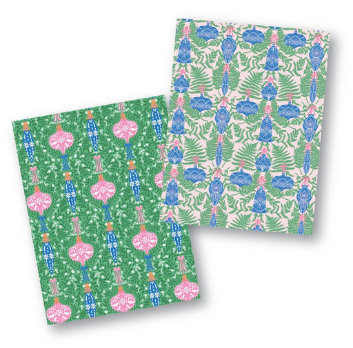 Christmas Ornaments Cookie Backer - Food Safe, Double Sided 3.75" x 5" - The Cookie Countess