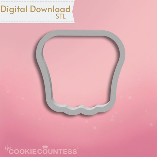 Christmas Train Cookie Cutter STL - The Cookie Countess