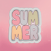 Chunky Summer Plaque Cookie Cutter - The Cookie Countess