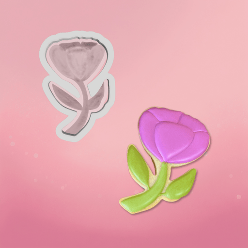 Chunky Tulip Cookie Cutter STL - The Cookie Countess