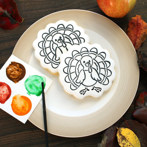 Classic Turkey PYO Stencil - The Cookie Countess