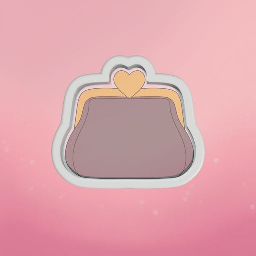 Coin Purse Cookie Cutter - The Cookie Countess
