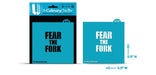 College Stencil - Arizona State FEAR THE FORK - The Cookie Countess