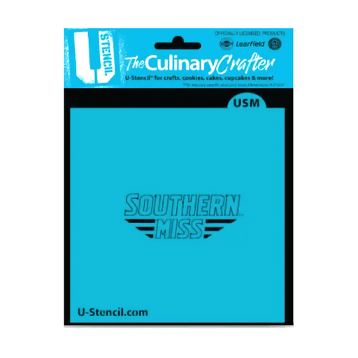 College Stencil - Southern Miss University of Southern Mississippi - The Cookie Countess