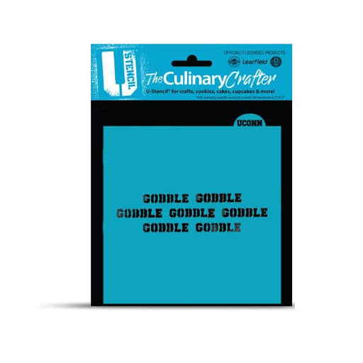 College Stencil - Virginia Tech Gobble Repeat - The Cookie Countess