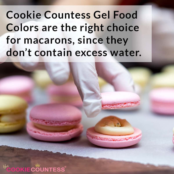 Cookie Countess Gel Food Color Set - Core Set of 8 — The Cookie Countess
