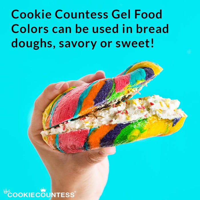 Cookie Countess Gel Food Color Set - Core Set of 8 — The Cookie Countess