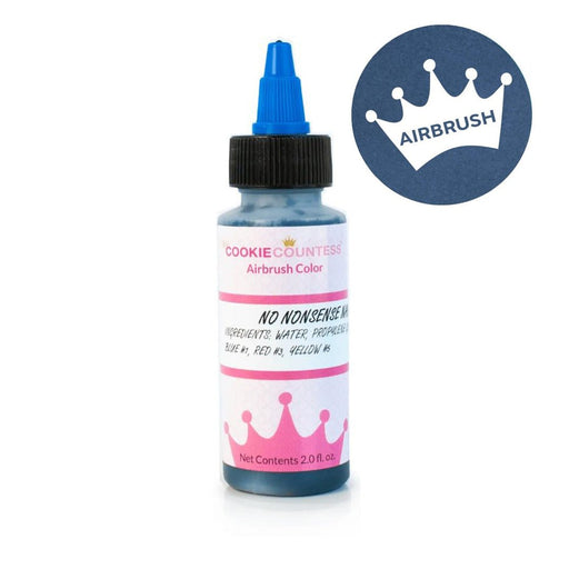 Cookie Countess - No Nonsense Navy edible airbrush color 2oz - (Best By February 2027) - The Cookie Countess