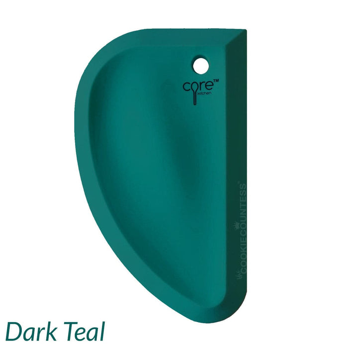 Core Home Supplies Dark Teal Silicone Mixing Bowl Scraper
