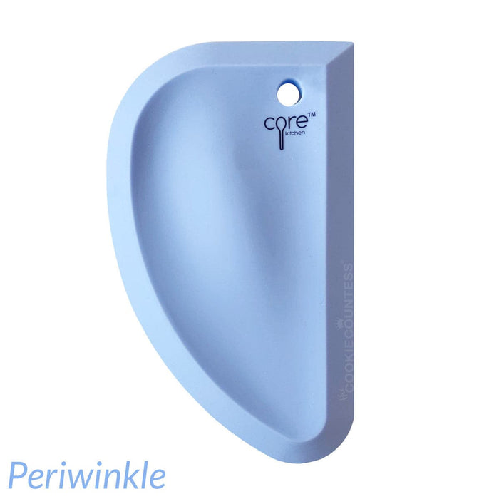 Core Home Supplies Periwinkle Silicone Mixing Bowl Scraper