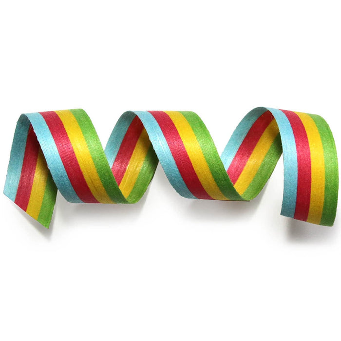 Artisan Cotton Ribbon - Bright Stripe 10yd — The Cookie Countess