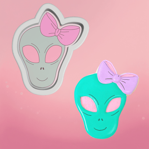 Cute Alien Cookie Cutter - The Cookie Countess