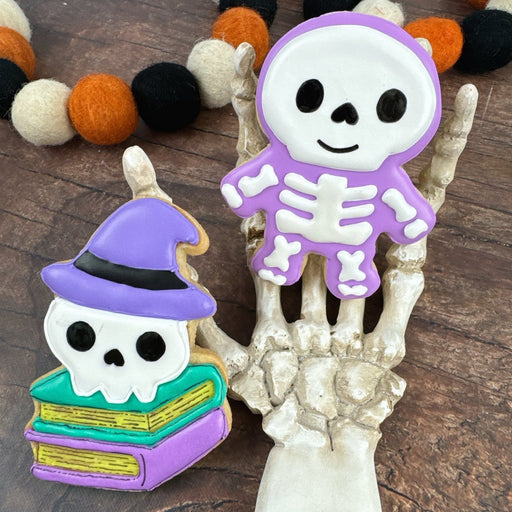 Cute Skeleton Cookie Cutter - The Cookie Countess