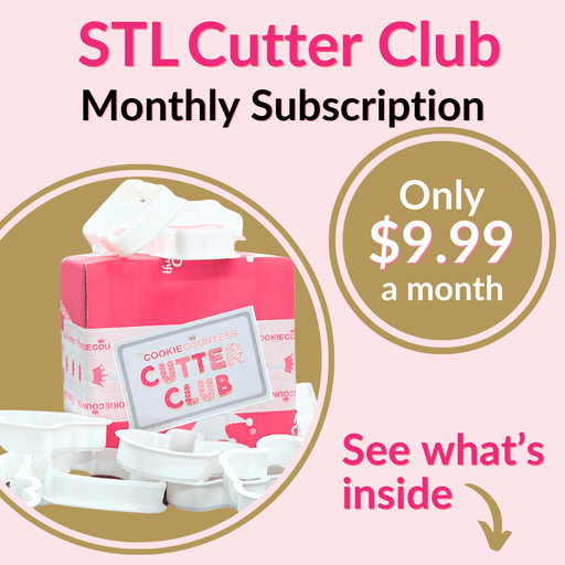 DIGITAL STL - Cookie Countess Cutter Club Subscription - The Cookie Countess