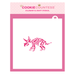 Dinosaur Skeleton Stencil - The Cookie Countess
