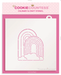 Double Arch Rainbow PYO Stencil - The Cookie Countess