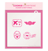 Envelope Stamps Stencil - The Cookie Countess