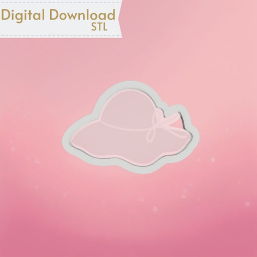Floppy Hat Cookie Cutter STL - The Cookie Countess