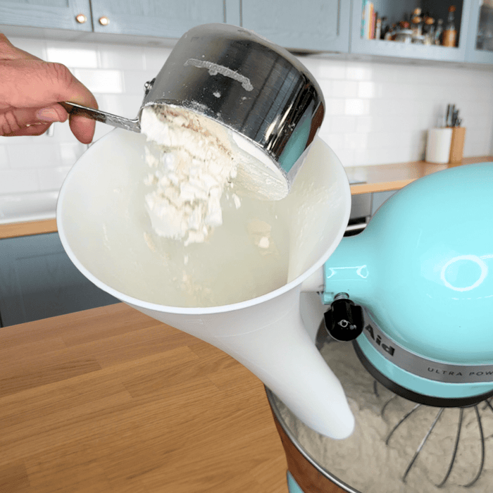 IMPERFECT Countess Flour Funnel™ - Stand Mixer Attachment — The