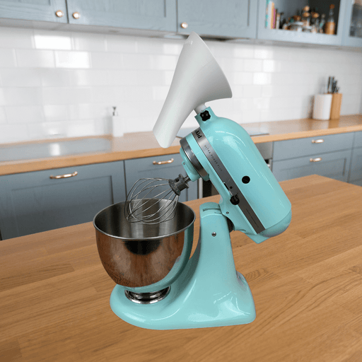 Flour Funnel - Stand Mixer Attachment - The Cookie Countess