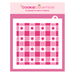 Flower Gingham Stencil - The Cookie Countess
