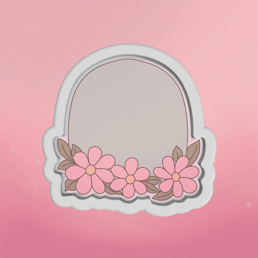 Flowers Arch Cookie Cutter - The Cookie Countess