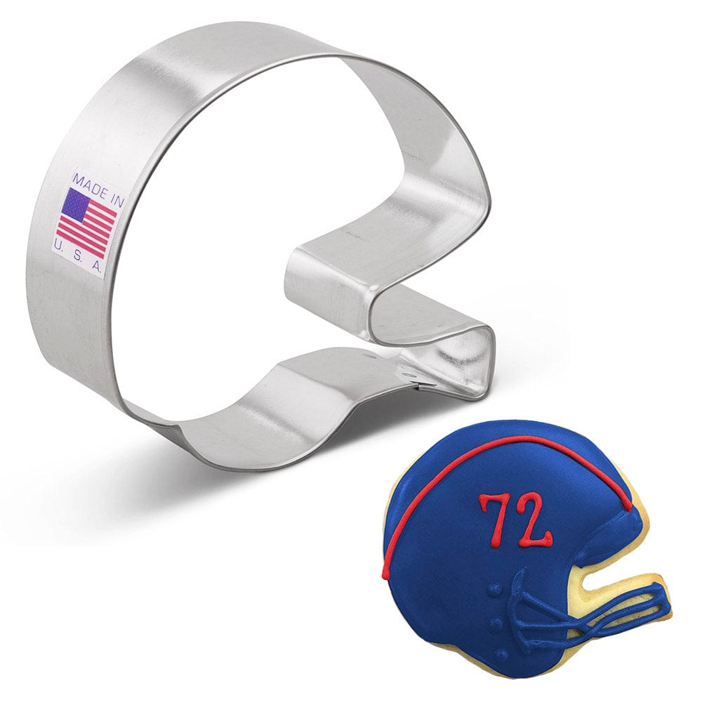 cookie ball football helmets Ann Clark Football Helmet Cookie Cutter