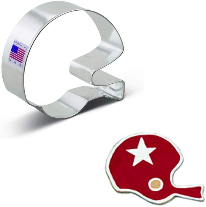 cookie ball football helmets Ann Clark Football Helmet Cookie Cutter