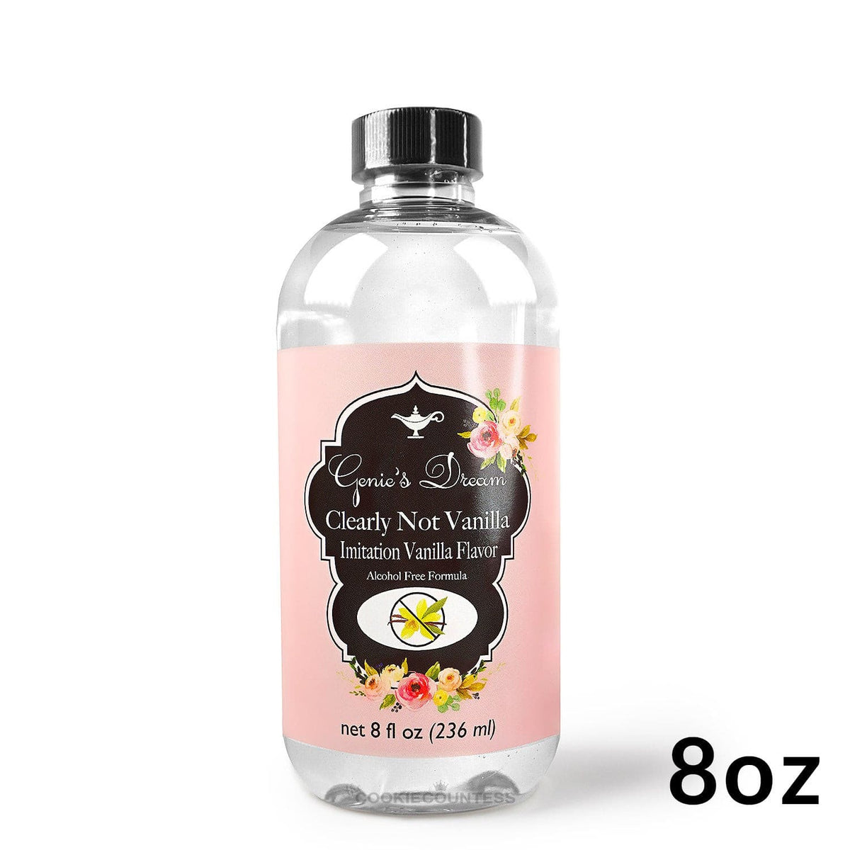 Genie's Dream Clearly Not Vanilla - 8 oz Original Size — The Cookie Countess