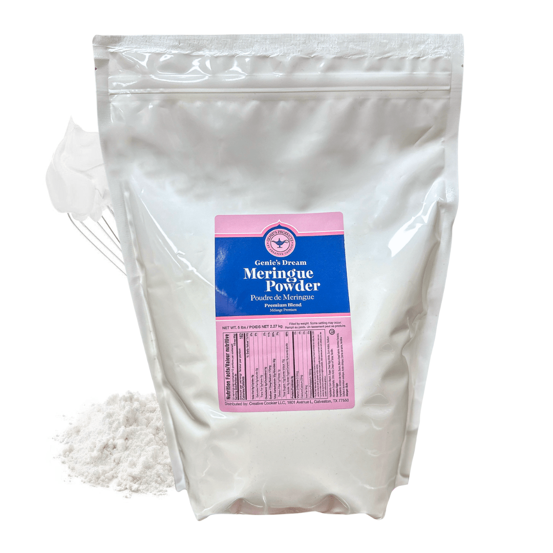 Genie's Dream Meringue Powder for Cookies - Top Rated! 5lb — The Cookie ...